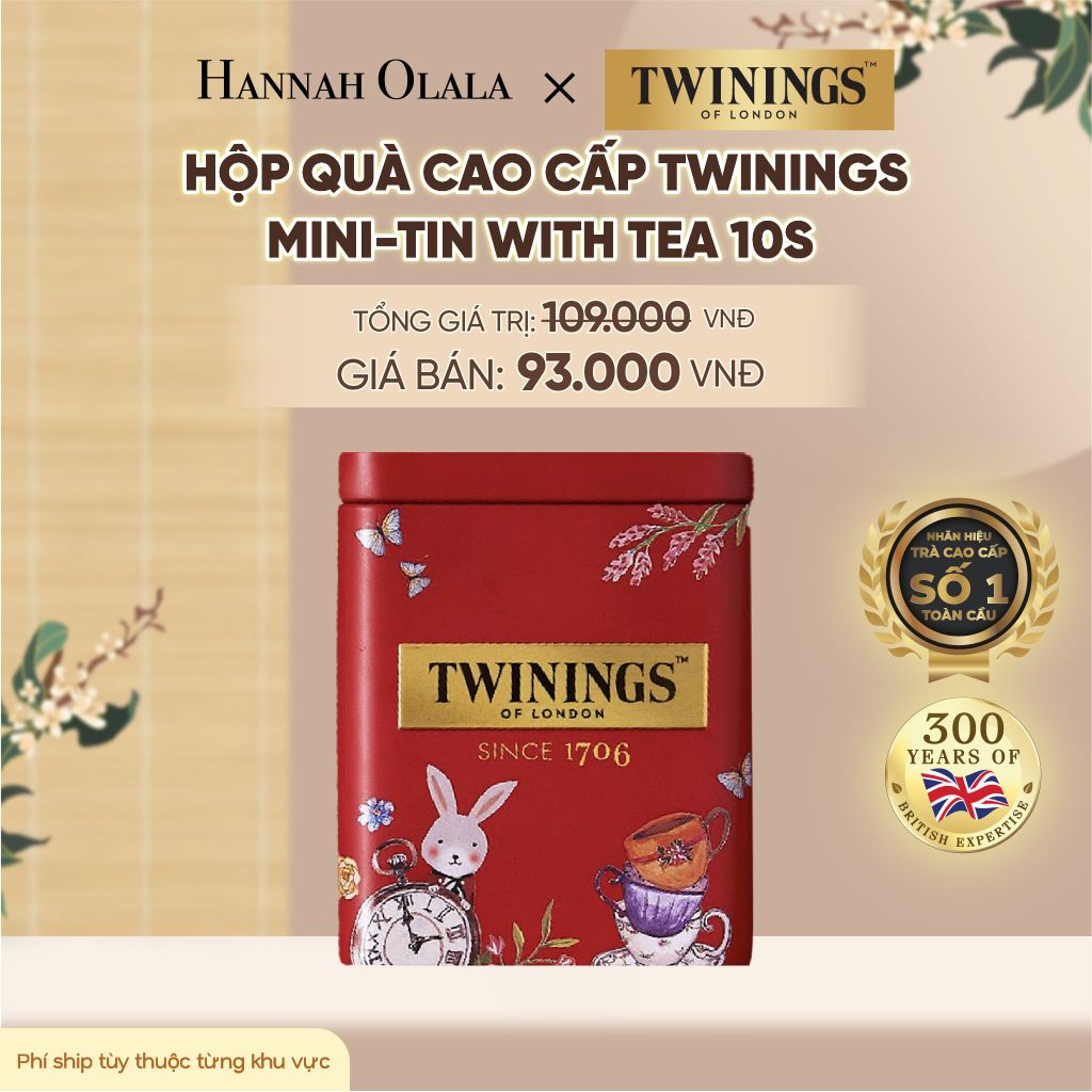  HỘP QUÀ TWININGS CAO CẤP NHỎ - DEAL 8 - A1708 