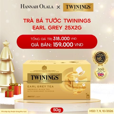  DEAL 1: HỘP TRÀ ĐEN TWININGS 25s - HSD: Tháng 7,9,10/2026 
