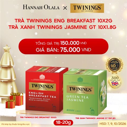  DEAL 3: HỘP TRÀ ĐEN TWININGS 10s - HSD: Tháng 7,9,10/2026 