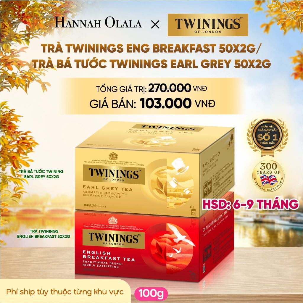  TRÀ ĐEN TWININGS 50S - DEAL 11 - E1497 