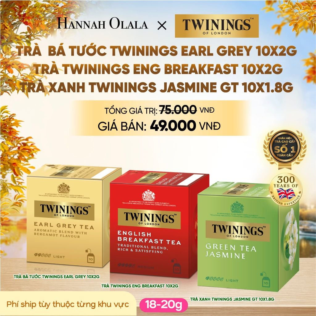  TRÀ ĐEN TWININGS 10S - DEAL 2 - E1499 
