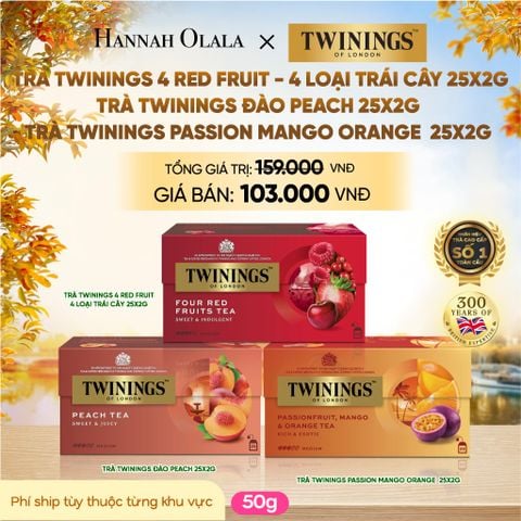  TRÀ ĐEN TWININGS VỊ TRÁI CÂY - DEAL 3 - E1502 