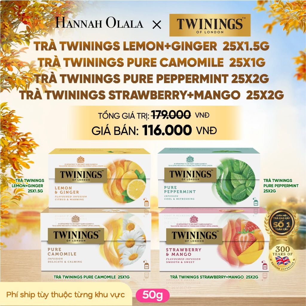  TRÀ THẢO MỘC INFUSION TWININGS - DEAL 5 - E1507 