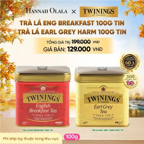  TRÀ ĐEN TWININGS DẠNG HỘP THIẾC - DEAL 7 - E1512 