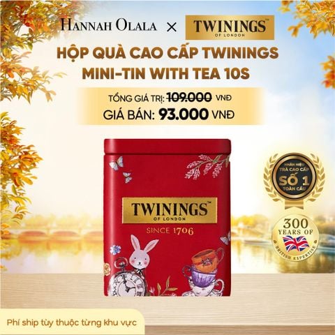  HỘP QUÀ TWININGS CAO CẤP NHỎ - DEAL 8 - E1514 