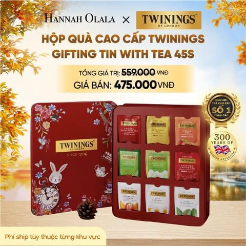  HỘP QUÀ TWININGS CAO CẤP LỚN - DEAL 9 - E1515 