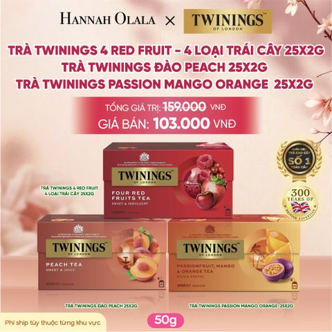  TRÀ ĐEN TWININGS VỊ TRÁI CÂY - DEAL 3 - A27 
