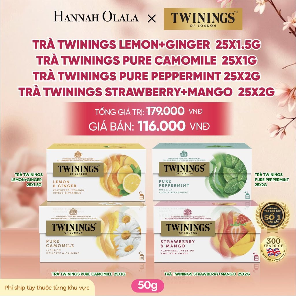  TRÀ THẢO MỘC INFUSION TWININGS - DEAL 5 - A32 