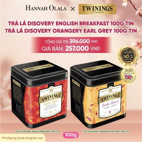  TRÀ ĐEN TWININGS DẠNG HỘP THIẾC CAO CẤP - DEAL 6 - A36 