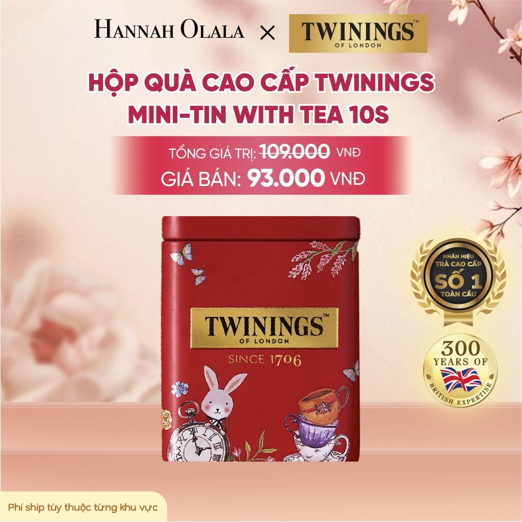  HỘP QUÀ TWININGS CAO CẤP NHỎ - DEAL 8 - A79 