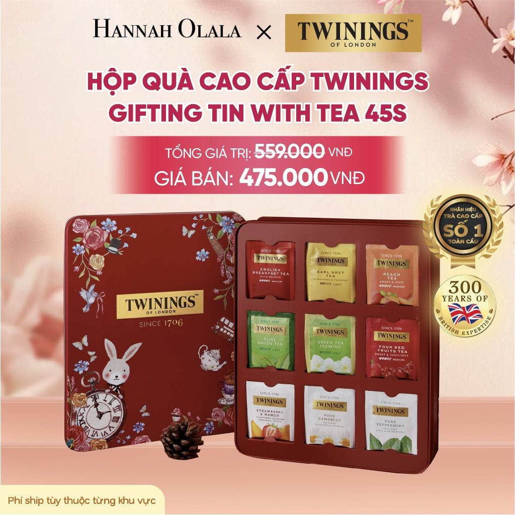  HỘP QUÀ TWININGS CAO CẤP LỚN - DEAL 9 - A80 