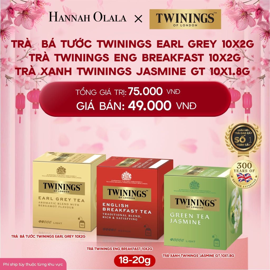  DEAL 2: TRÀ ĐEN TWININGS 10s 