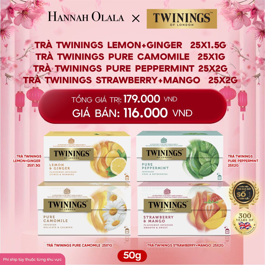  DEAL 5: TRÀ THẢO MỘC INFUSION TWININGS 