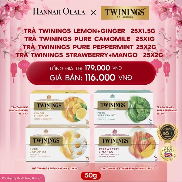  DEAL 5: TRÀ THẢO MỘC INFUSION TWININGS 