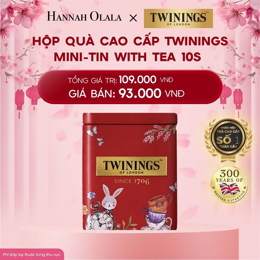  DEAL 8: HỘP QUÀ TWININGS CAO CẤP NHỎ 
