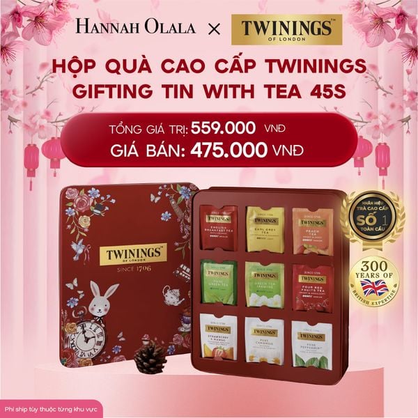  DEAL 9: HỘP QUÀ TWININGS CAO CẤP LỚN 