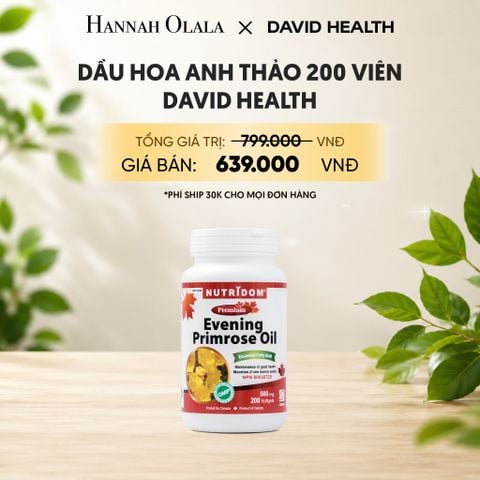  DẦU HOA ANH THẢO CHIỀU DAVID HEALTH (200 VIÊN) 