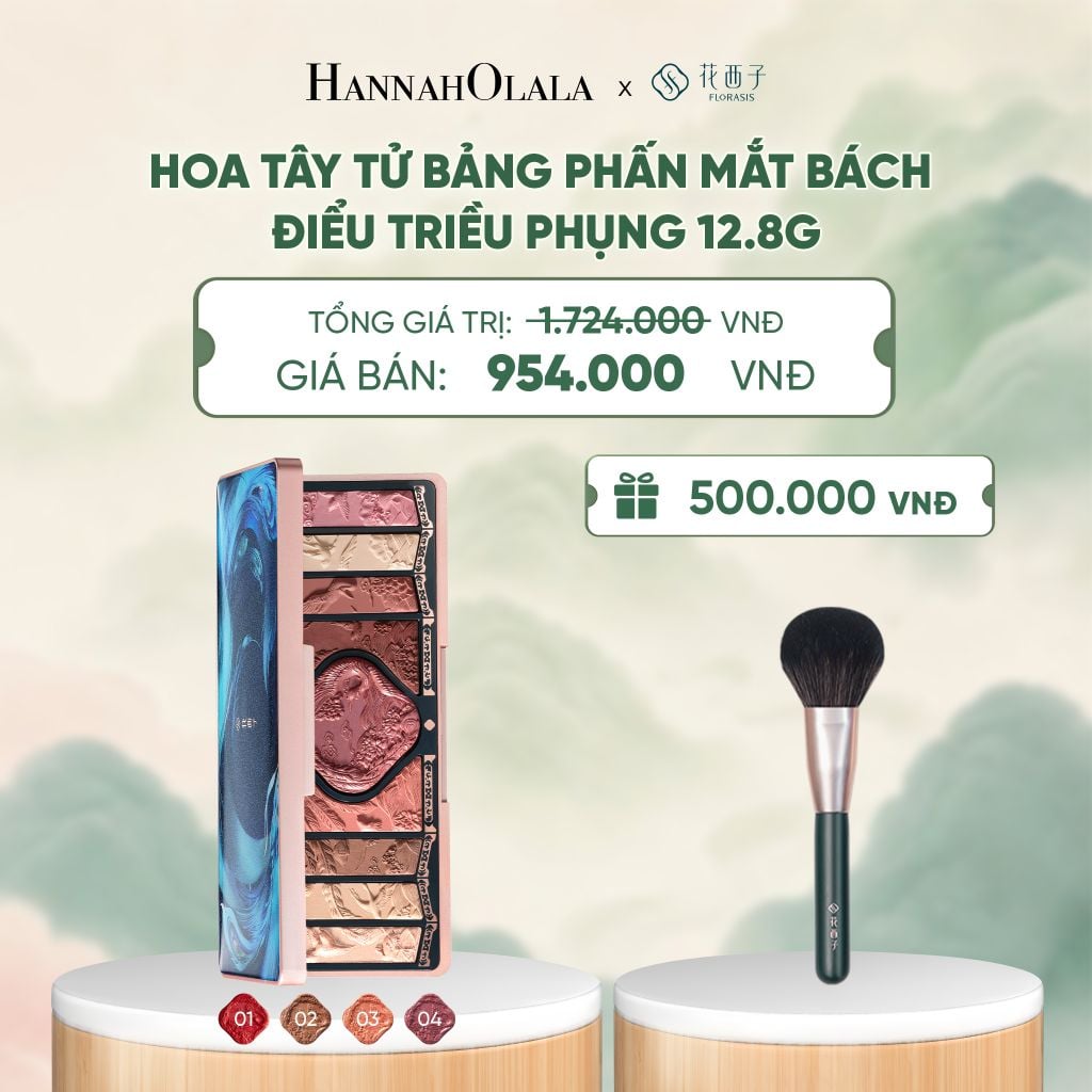  HOA TÂY TỬ BẢNG PHẤN MẮT BÁCH ĐIỂU TRIỀU PHỤNG 12.8G - A3052 