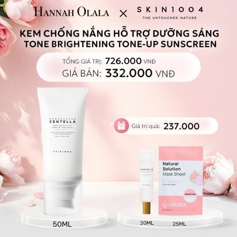  E17: DEAL 2: SKIN1004 KEM CHỐNG NẮNG MADAGASCAR CENTELLA TONE BRIGHTENING TONE-UP SUNSCREEN SPF50+ PA++++ 50ML 