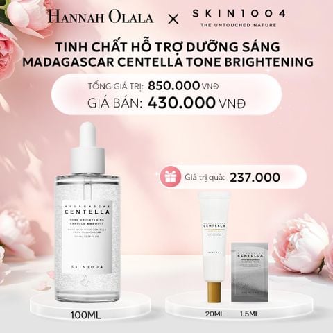  E20: DEAL 3: SKIN1004 TINH CHẤT MADAGASCAR CENTELLA TONE BRIGHTENING CAPSULE AMPOULE 100ML 