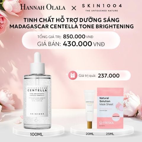  E20: DEAL 3: SKIN1004 TINH CHẤT MADAGASCAR CENTELLA TONE BRIGHTENING CAPSULE AMPOULE 100ML 