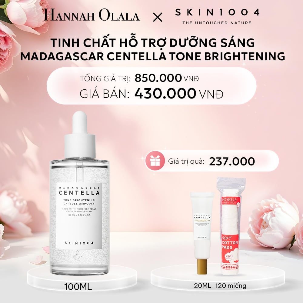  E20: DEAL 3: SKIN1004 TINH CHẤT MADAGASCAR CENTELLA TONE BRIGHTENING CAPSULE AMPOULE 100ML 