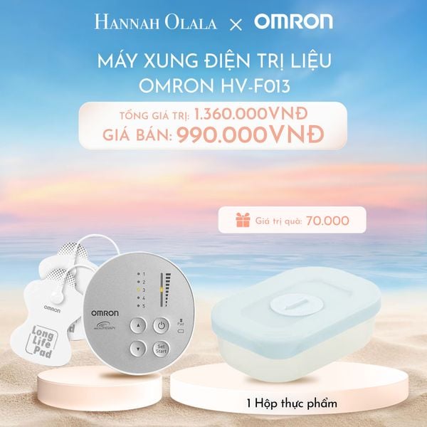  DEAL 9: MÁY XUNG ĐIỆN TRỊ LIỆU OMRON HV-F013 