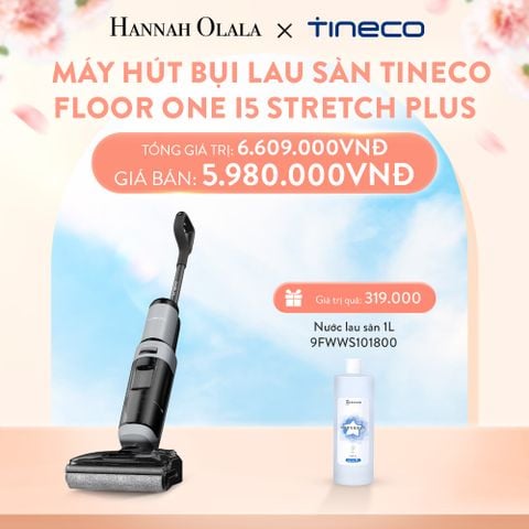  A885_DEAL 5: MÁY HÚT BỤI LAU SÀN KHÔ ƯỚT TINECO FLOOR ONE I5 STRETCH PLUS 