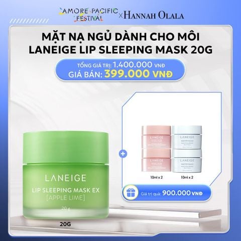 DEAL 2: MẶT NẠ NGỦ DÀNH CHO MÔI LANEIGE LIP SLEEPING MASK 20G (CHỌN MÙI HƯƠNG) 