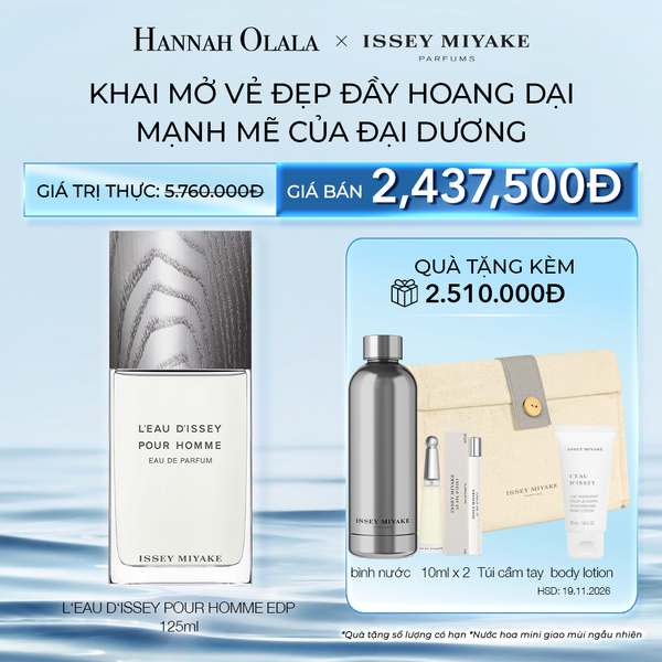  DEAL 4: NƯỚC HOA ISSEY MIYAKE L'EAU D'ISSEY POUR HOMME EDP 125 ML 