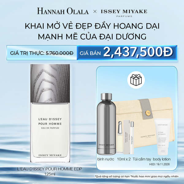  M25_DEAL 4: NƯỚC HOA ISSEY MIYAKE L'EAU D'ISSEY POUR HOMME EDP 125 ML 