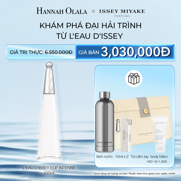  M1_DEAL 5: NƯỚC HOA ISSEY MIYAKE L'EAU D'ISSEY EDPI 100 ML 