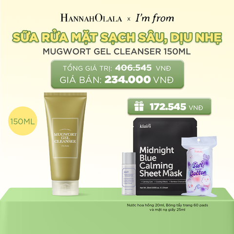  I'M FROM SỮA RỬA MẶT MUGWORT GEL CLEANSER 150ML (IP04)_K175 