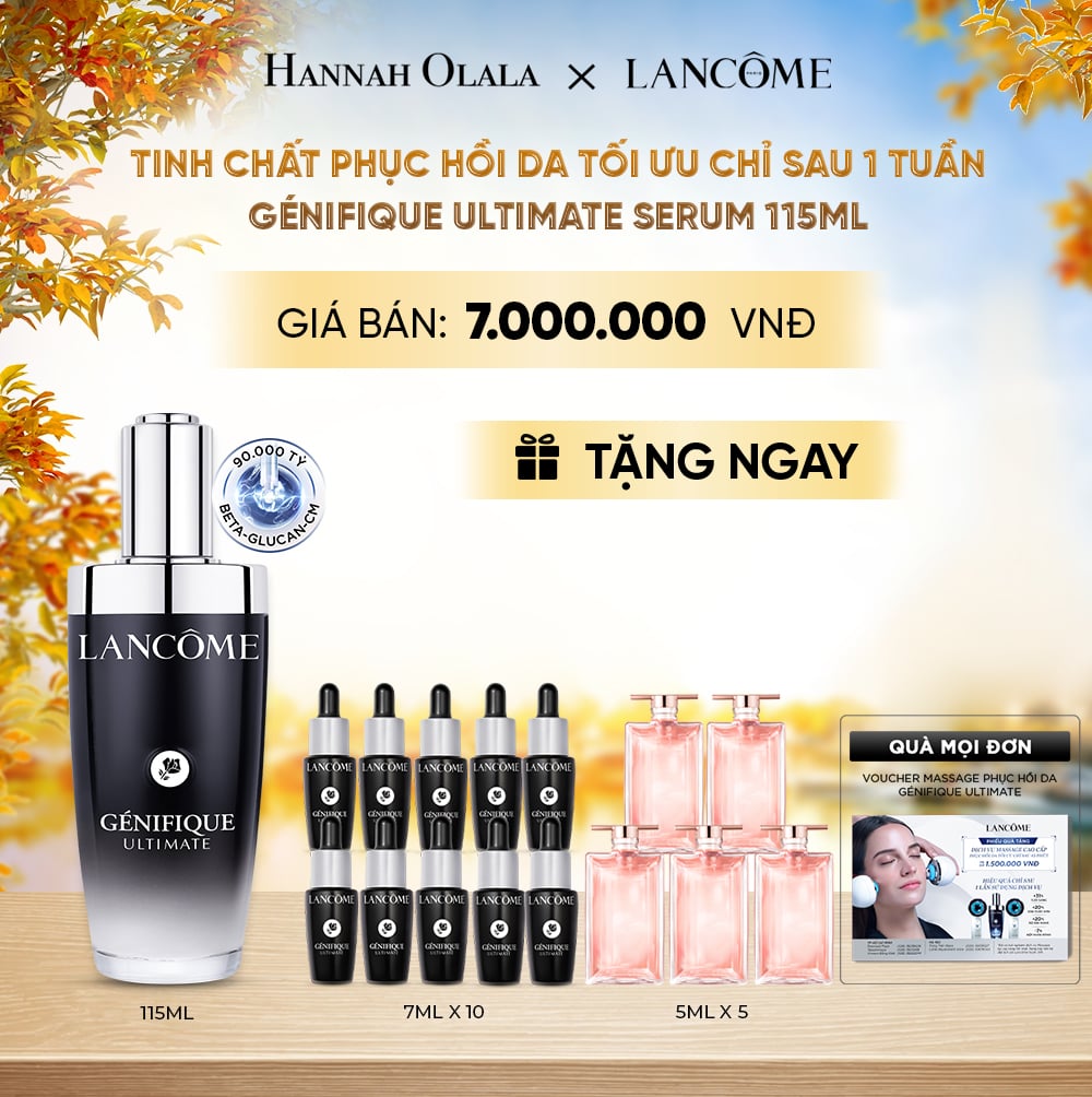  TINH CHẤT PHỤC HỒI DA TỐI ƯU CHỈ SAU 1 TUẦN GÉNIFIQUE ULTIMATE SERUM 115ML - E343 