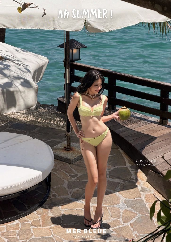  SET ĐỒ BƠI 3 MÓN LUSH LILY - DEAL 5 - A1170 