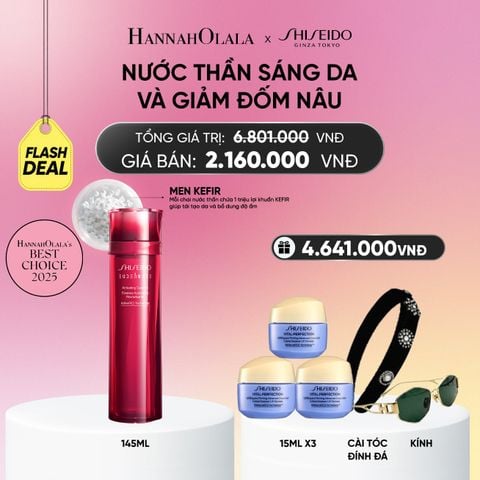  NƯỚC THẦN ĐỎ SHISEIDO EUDERMINE ACTIVATING ESSENCE 145ML - DEAL 22.1_ A5400 