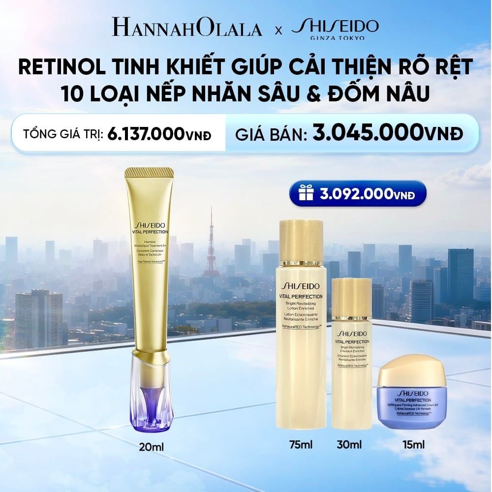  KEM DƯỠNG CẢI THIỆN NẾP NHĂN VITAL PERFECTION INTENSIVE WRINKLESPOT TREATMENT A+ 20ML - DEAL 12 