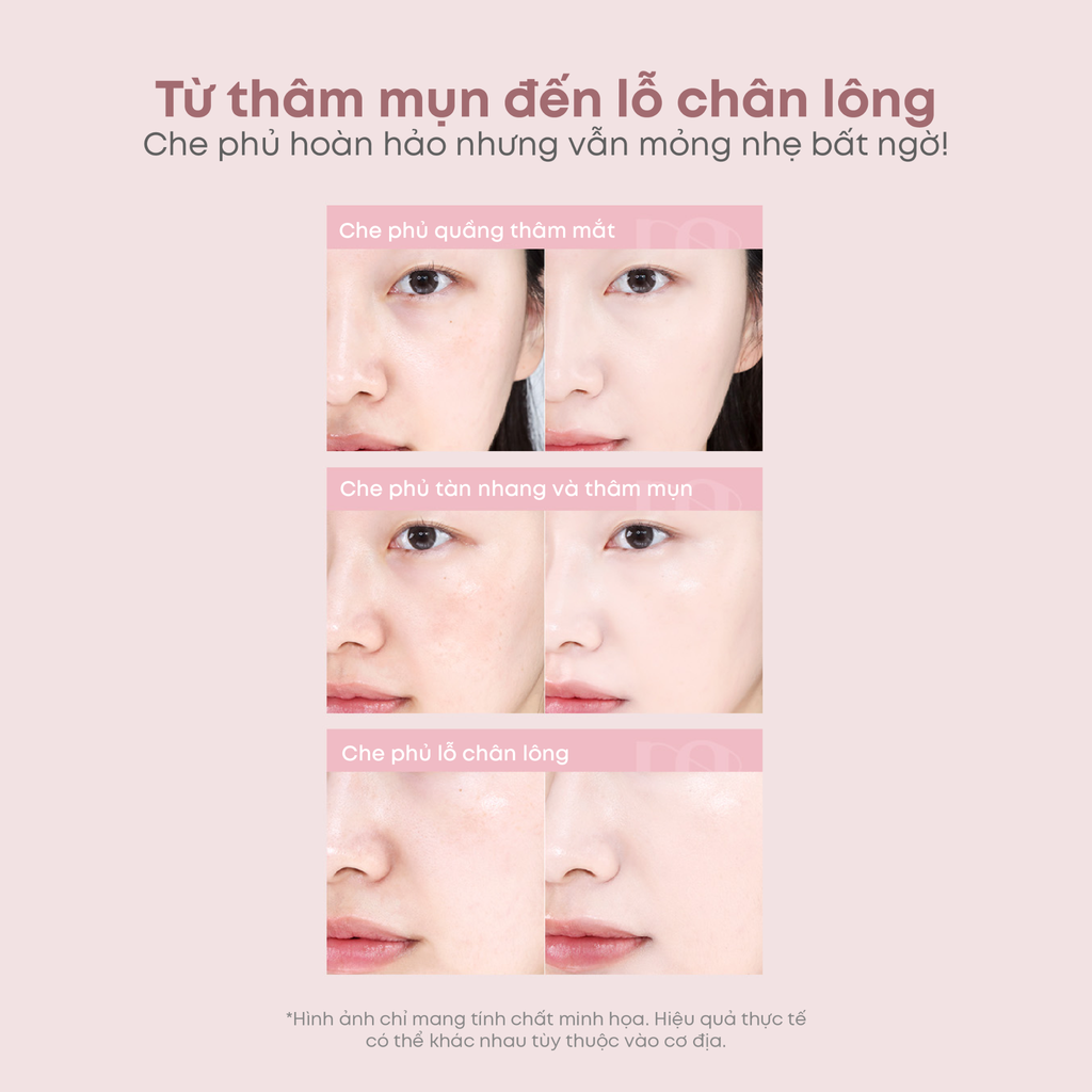 DEAL 11 - PHẤN NƯỚC MILKTOUCH BỀN MÀU CĂNG BÓNG MILKY GLOW ALL-DAY SKIN FIT 15G 
