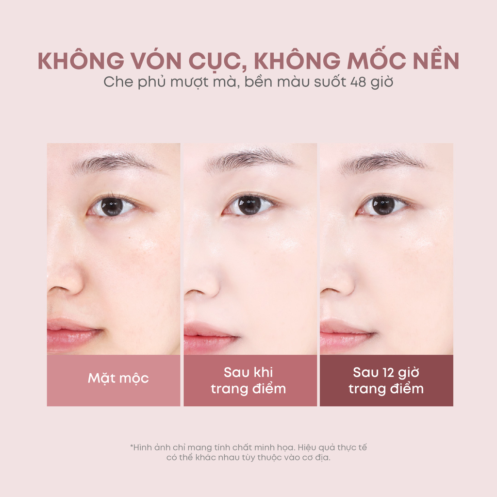  DEAL 11 - PHẤN NƯỚC MILKTOUCH BỀN MÀU CĂNG BÓNG MILKY GLOW ALL-DAY SKIN FIT 15G 