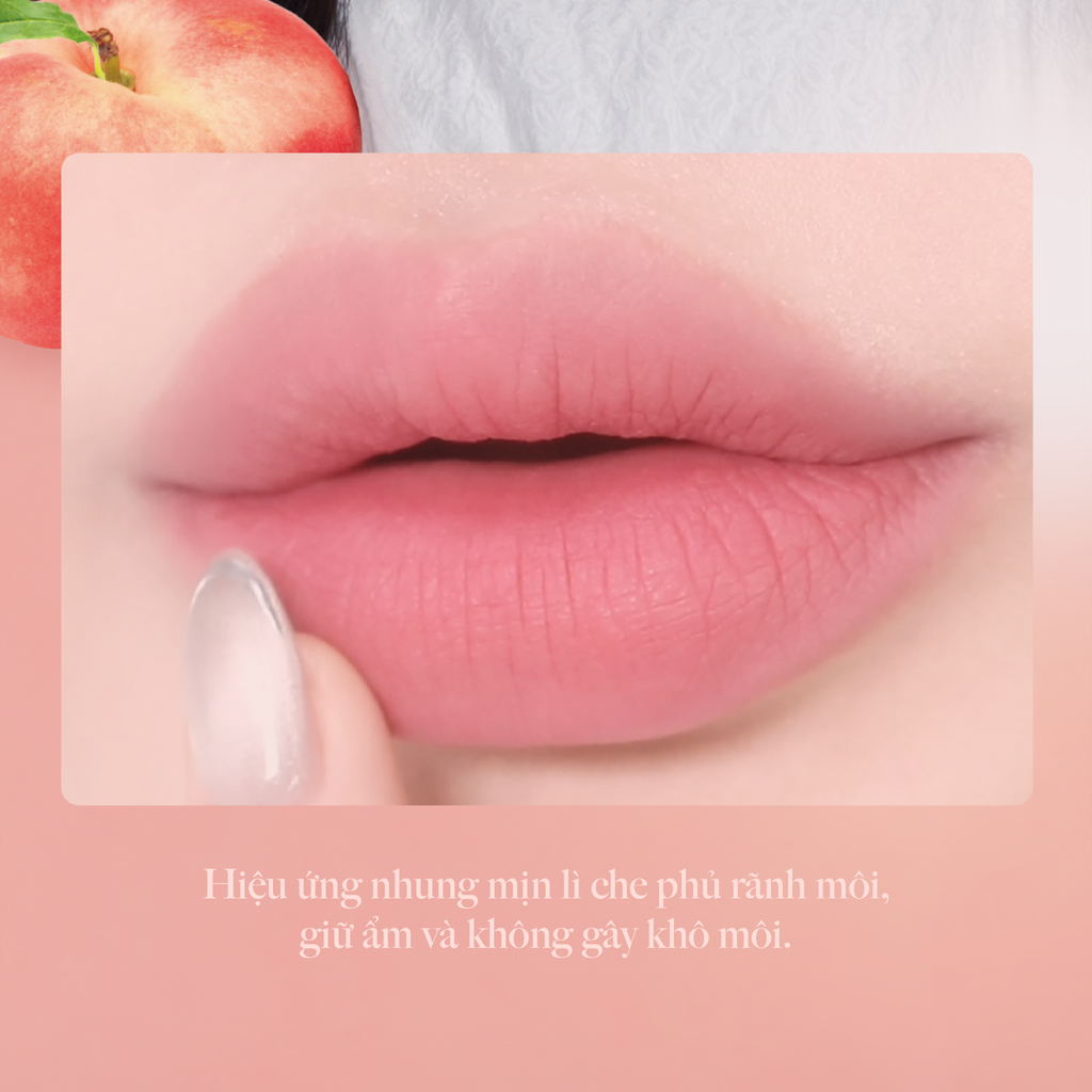  D238_DEAL 10 - SON KEM LÌ MILKTOUCH MỊN MÔI SPREAD FIT BLUR TINT 4G 