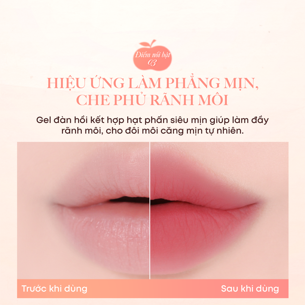  D246_DEAL 11 - SON KEM LÌ MILKTOUCH MỊN MÔI SPREAD FIT BLUR TINT 4G 