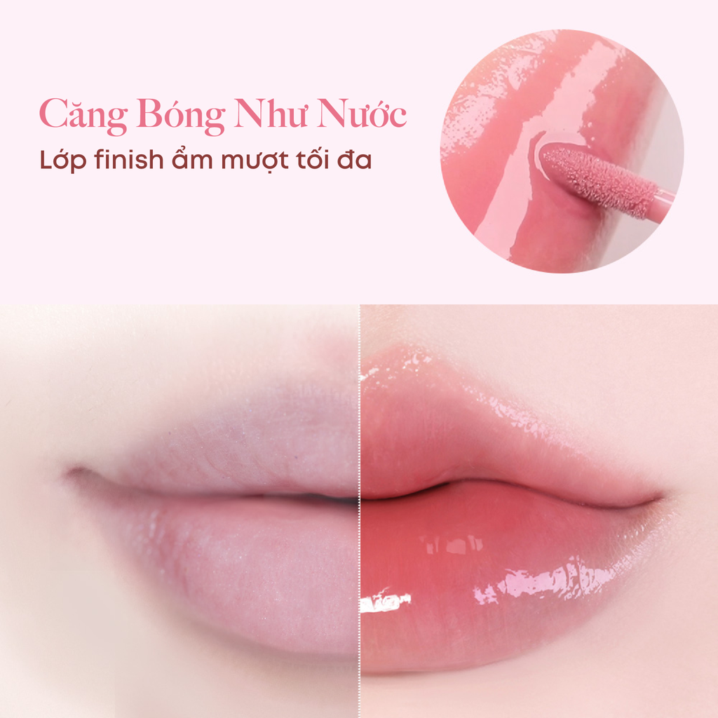  D254_DEAL 12 - SON BÓNG CÓ MÀU MILKTOUCH DEW STAIN SHEER LIP GLOSS 4G 