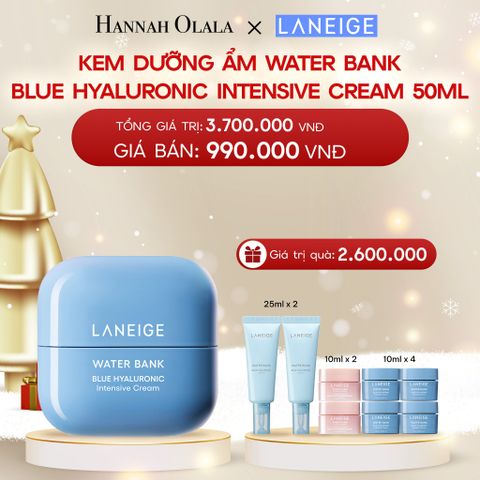  A636_DEAL 8: KEM DƯỠNG ẨM WATER BANK BLUE HYALURONIC INTENSIVE CREAM 50ML 