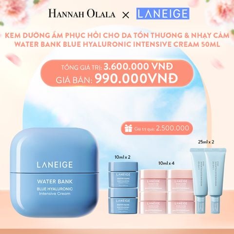  A440_DEAL 8: KEM DƯỠNG ẨM WATER BANK BLUE HYALURONIC INTENSIVE CREAM 50ML 