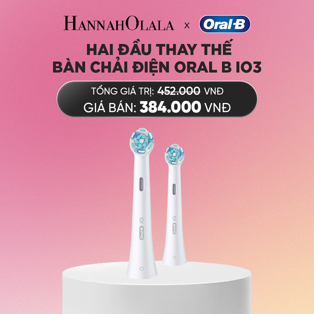  ĐẦU THAY THẾ BÀN CHẢI ĐIỆN ORAL-B IO3 (IO3 REFILL)_ A3009 