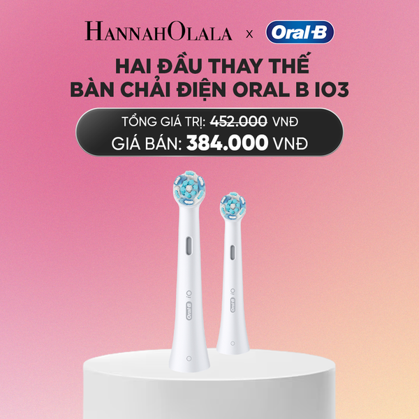  ĐẦU THAY THẾ BÀN CHẢI ĐIỆN ORAL-B IO3 (IO3 REFILL)_ A3009 