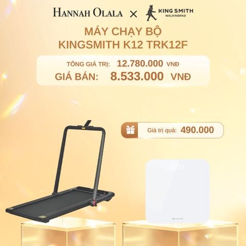  C1475_DEAL 4: MÁY CHẠY BỘ KINGSMITH K12 TRK12F 
