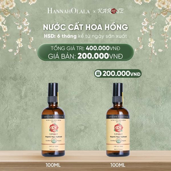  D440_DEAL 4: NƯỚC CẤT HOA HỒNG 100ML 