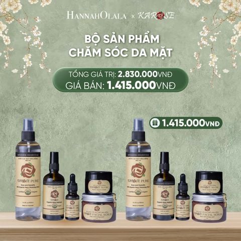  D445_DEAL 9: BỘ SẢN PHẨM CHĂM SÓC DA MẶT KAROSE 