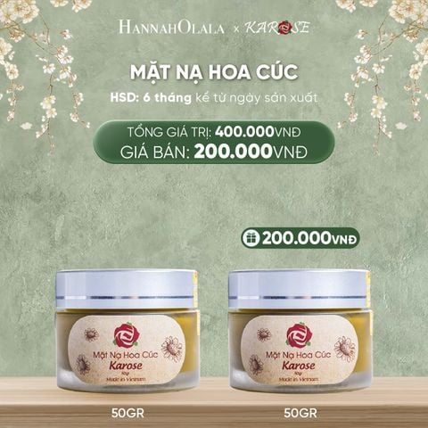  DEAL 18: MẶT NẠ HOA CÚC 50GR 